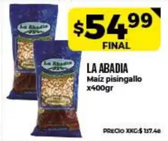 Supermayorista Vital La Abadia Maíz pisingallo x400gr oferta