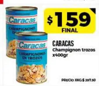 Supermayorista Vital Caracas Champigmon trozos x400gr oferta