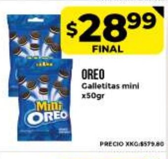 Supermayorista Vital Oreo Galletitas mini x50gr oferta