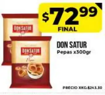 Supermayorista Vital Don Satur Pepas x300gr oferta