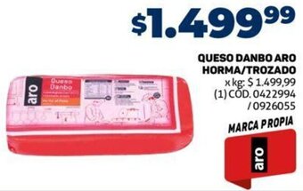 Makro Queso Danbo Aro Horma/Trozado oferta