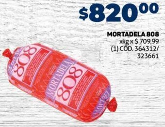 Makro Mortadela 808 oferta