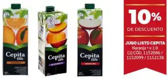 Makro Jugo Listo Cepita 1L oferta