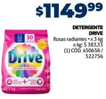 Makro Detergente Drive 3kg oferta