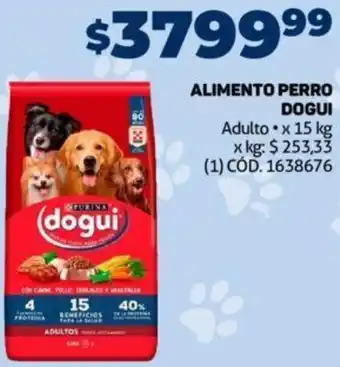Makro Alimento Perro Dogui 15kg oferta