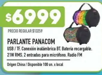 Supermercados Vea Parlante Panacom oferta