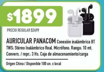 Auricular Panacom