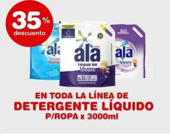 Atomo Conviene Ala En Toda La Línea De Detergente Líquido P/Ropa x3000ml oferta