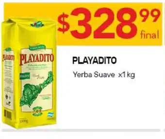 Nini Mayorista Playadito Yerba Suave x1kg oferta