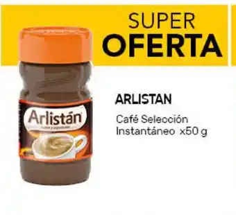 Arlistan Cafè Selección Instantáneo x50g