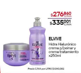 Nini Mayorista Elvive x250ml oferta