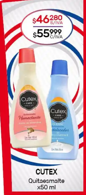Nini Mayorista Cutex Quitaesmalte x 50ml oferta