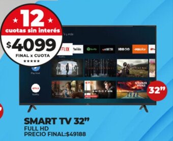 Supermayorista Vital Smart TV 32" Full HD oferta