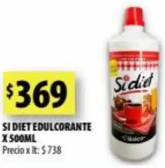 Punto Mayorista Si Diet Edulcorante 500ml oferta