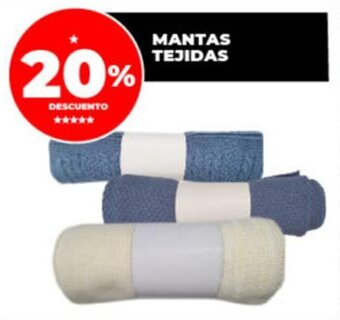 Supermayorista Vital Mantas Tejidas oferta