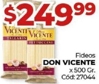 Fideos Don Vicente 500g