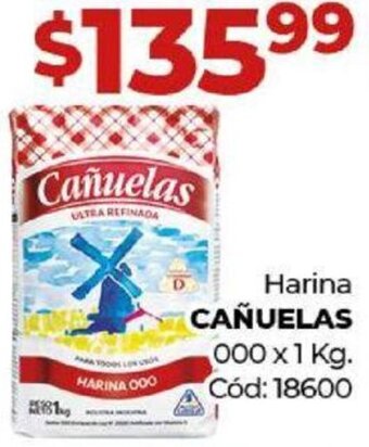 Diarco Harina Cañuelas 000 x 1kg oferta