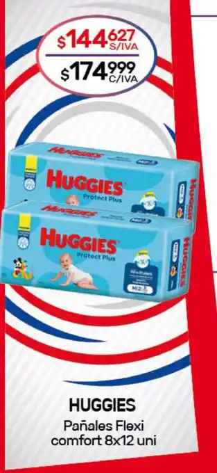Nini Mayorista Huggies Pañales Flexi comfort 8x12 uni oferta