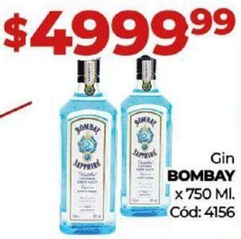 Gin Bombay 750ml