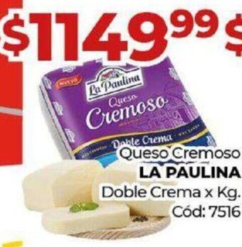 Diarco La Paulina Queso Cremoso Doble Crema oferta