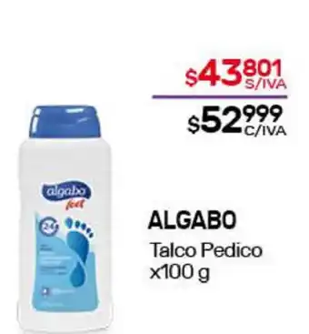Nini Mayorista Algabo Talco Pedico x100g oferta