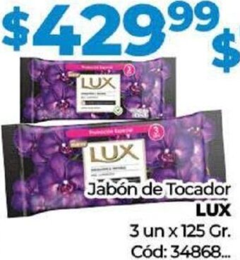 Diarco Lux Jabón de Tocador 3un x 125g oferta