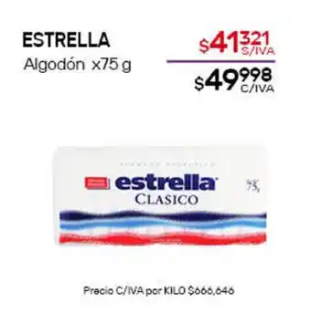 Nini Mayorista Estrella Algodón x75g oferta