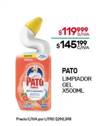 Nini Mayorista Pato Limpiador Gel x500ml oferta