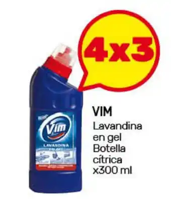 Nini Mayorista 4x3 Vim Lavandina en gel Botella cítrica x300ml oferta