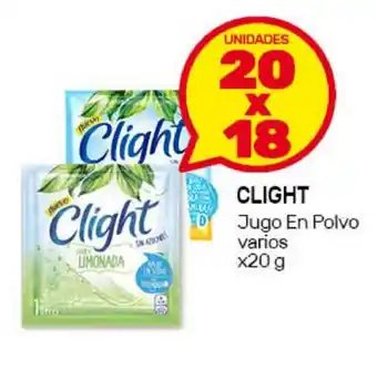 Nini Mayorista Clight Jugo En Polvo x20g oferta