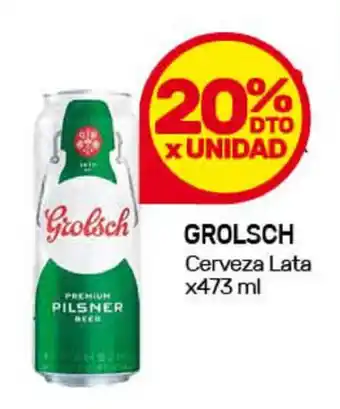 Nini Mayorista 20% dto Grolsch Cerveza Lata x473ml oferta