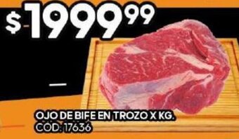 Diarco Ojo de Bife en Trozo oferta