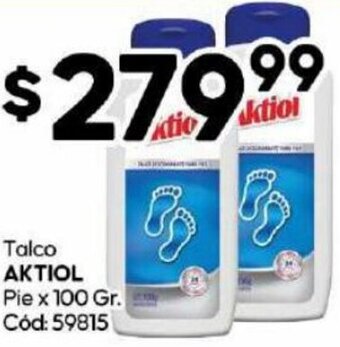 Diarco Aktiol Talco Pie 100g oferta