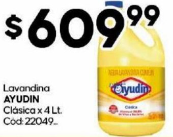 Diarco Ayudín Lavandina Clásica 4L oferta
