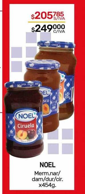 Nini Mayorista Noel merm. nar dam dur cir. oferta
