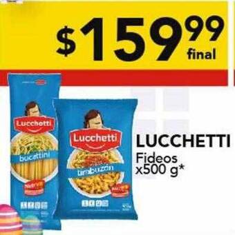 Nini Mayorista Lucchetti fideos oferta