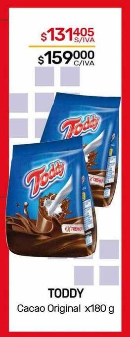 Nini Mayorista Toddy cacao original oferta