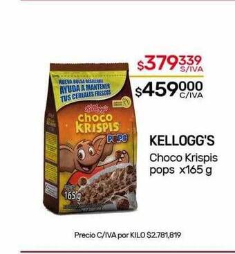 Nini Mayorista Kellogg's choco krispis pops oferta