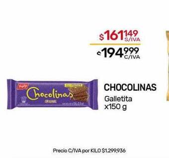 Nini Mayorista Chocolinas galletita oferta