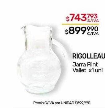 Nini Mayorista Rigolleau jarra flint vallet oferta