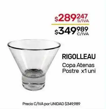 Nini Mayorista Rigolleau copa atenas postre oferta