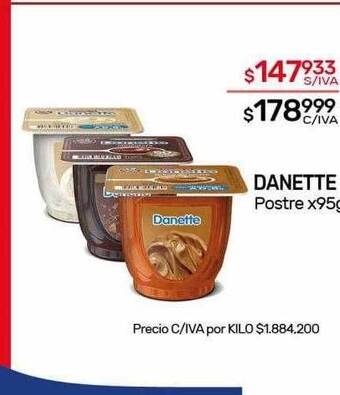 Nini Mayorista Danette postre oferta