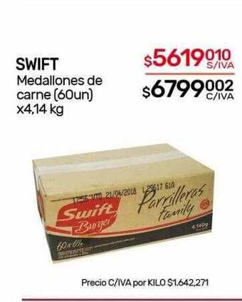 Nini Mayorista Swift medallones de carne oferta