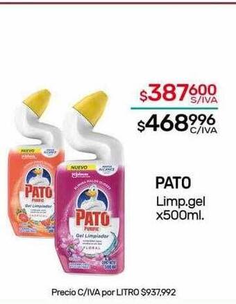 Nini Mayorista Pato limp. gel oferta