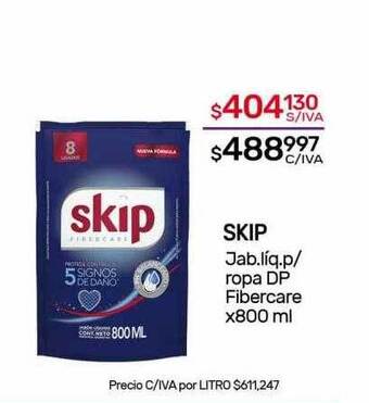 Nini Mayorista Skip jab. líq p ropa dp fibercare oferta