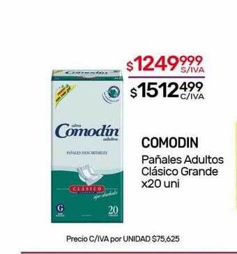 Nini Mayorista Comodin pañales adultos clásico grande oferta