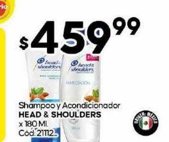 Diarco Shampoo y acondicionador head & shoulders oferta