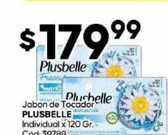 Diarco Jabon de tocador plusbelle individual oferta