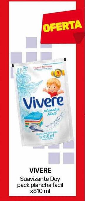 Nini Mayorista Vivere suavizante doy pack plancha facil oferta