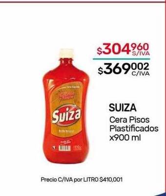 Nini Mayorista Suiza cera pisos plastificados oferta